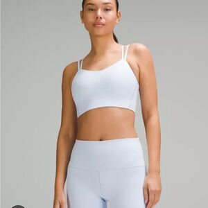Lululemon like a cloud ribbed longline bra B/C Cup